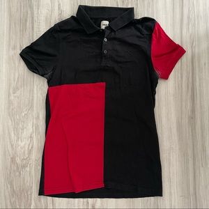 Asos color block Polo Shirt Xs
